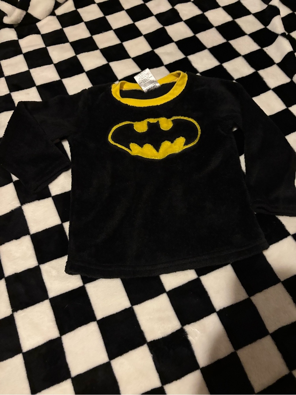 3T warm Batman long sleeve top